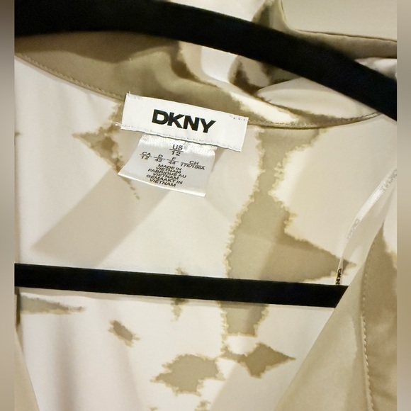 DKNY Abstract Patterned Dress - Picture 3 of 3